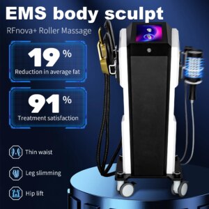 TAIXL 2 in 1 And Rolling Massage For Weight Loss EMS Machine For Shaping Bodybuilding Weight Loss And Body Shaping