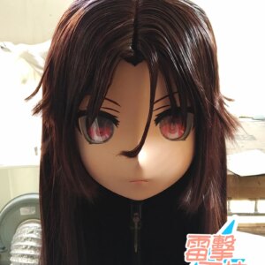 (X-KM137)Quality Handmade Female/Girl Resin Japanese Cartoon Character Animego Cosplay Kigurumi Mask Crossdresser