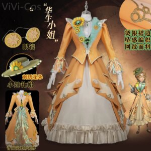 ViVi-Cos Identity V Alice Derose Reporter Cosplay Costume Cos Game Anime Party Uniform Hallowen Play Role Clothes Clothing