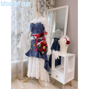 2025 New Mooyiyi cos Alice Margatroid Cosplay costume Halloween Christmas Role Playing Party Comic Dress New Project customized