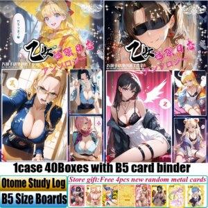 New Goddess Story Cards B5 Boards BIG BEARD ANIME GREATIVE WORKSHOP Otome Study Log Tcg CCG Game Cards Anime Character Cards