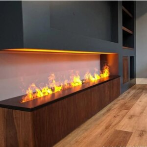 5 year warranty automizing 5d mist water vapor electric steam fireplace 1500
