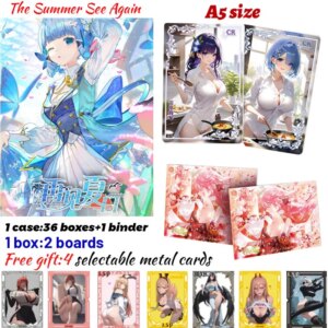2025 Newest The Summer See Again A5 Board Waifu Acrylic Borad Anime Rare Hobby Collection ACG Girls