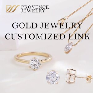 Provence 18K/14K/10K/Silver/PT950 Jewelry For Women Men Diamonds for Jewelry Making DIY Gift Personalized Custom