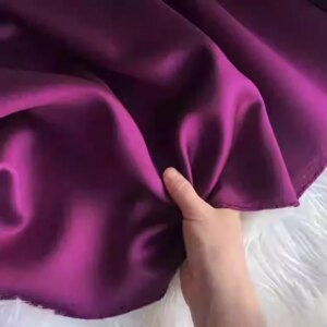 33momme silk satin fabric 135CM wide blended wool dress coat suit