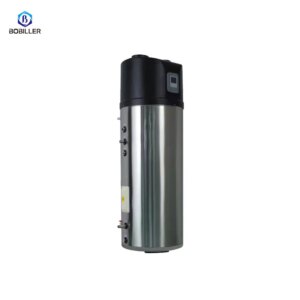 Integrated energy-saving heat pump for household heating and cooling