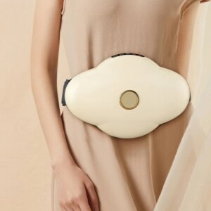 Red Light Hot Compress Stomach Kneading Body Massager, Buttocks Waist Massager, Automatic Stone Needle Back Pain Vibro-masseurs