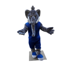 grey muslce elephant mascot costume custom fancy costume anime cosplay kits mascotte fancy dress carnival costume 41638