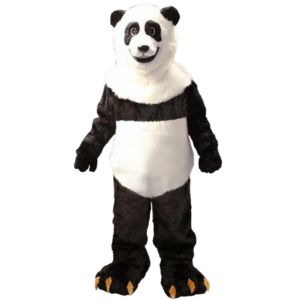 Smiling Panda Mascot Costume Adult Size Cartoon Character Carnival Party Cosply Mascotte Mascota Fit Suit Kit Free Ship SW1054