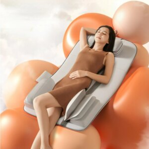 Airbag Stretch Massage Mattress,Whole Body Automatic Kneading Multi-functional Flat Lying Heated Massagers Electric Massage Mats