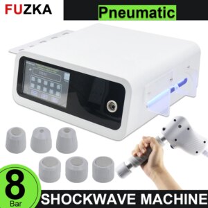8Bar Pneumatic Shockwave Therapy Machine For ED Treatment Back Neck Massager Professional Shock Wave Heath Care