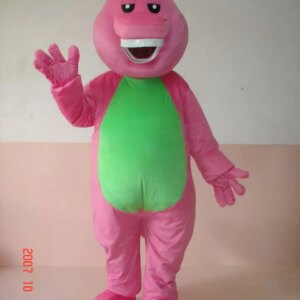 Cartoon Animal Barney Dinosaur Mascot Costume Dinosaurs Mascotter Christmas Cosplay Costumes For Adults Birthday Party