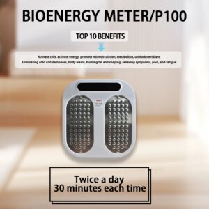 New P100 PEMF Iteracare Terahertz Foot Home Massage Physical Device Original Pulse Abdominal Blood Circulation Massager
