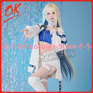 [Customized] Azusawa Kohane Cosplay Costume Game Project Sekai Roleplay Party Suit Coat Shirt Pants Halloween Carnival Uniform