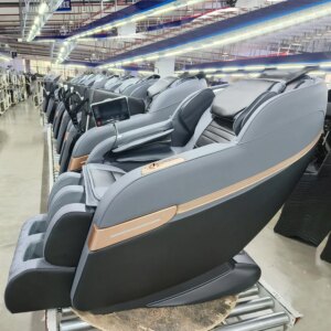 4d Full Body Heated Massage Chair Sl Track Electric Shiatsu Luxury zero Gravity Cheap Massage Chair with Foot Massage