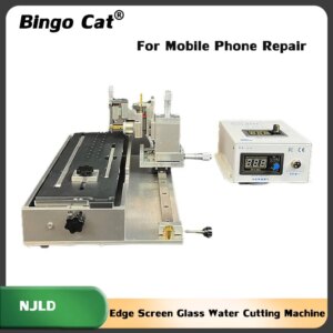 NJLD Double Suspension Edge Screen Glass Water Cutting Machine For Samsung S24 S23 S22 Ultra Huawei P50Pro P40pro LCD Separating