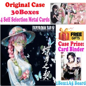 2025 Newest Case Wholesale A5 Size Fuguangji Demon Slayer Card Board Shinobu Trading Mitsuri Tanjiro CCG TCG Hobbies Gift