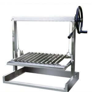 Outdoor Portable Stainless Steel Built In Pits BBQ Santa Maria Argentine Style BBQ Grill
