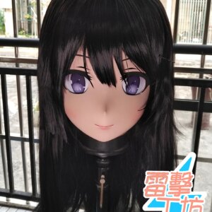 (X-KM215)Quality Handmade Female/Girl Resin Japanese Cartoon Character Animego Cosplay Kigurumi Mask Crossdresser