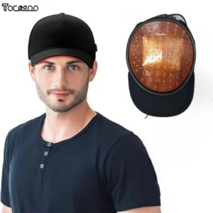 Laser Cap Hair Loss Treatment 650nm LLLT Regrowth Growth Therapy for Men & Women Alopecia Stimulater 96 Diodes With Glasses