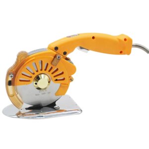 Direct drive electric round knife cutting machine Electric scissors, brushless adjustable speed hand push