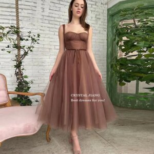 Classic Strapless Spaghetti Straps Prom Dresses Custom Made A Line Short Party Gowns robe de soirée luxe élégante 2024