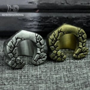 Lucky Horseshoe Crack 925 Silver Ring，Lucky Horseshoe Rings, Horse Rings, Horse Jewelry-Handmade Jewelry