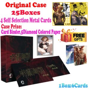 2025Lastest Wholesale Yueka Culture Jujutsu Kaisen Colored Paper Wave 3 Palying Card Anime Gojo Nanami ACG TCG Gift
