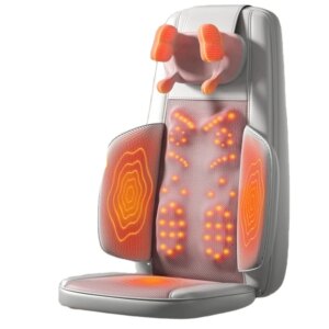 2024 Back Shoulder Neck Care Shiatsu 3D Rolling Back Massage Vibrator Massage Seats Back Massage Cushion