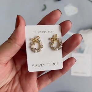 Personalized Custom Logo Jewelry Holder Card for Branded Necklaces & Earrings