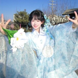 Travel photo set girlfriends new dance dress family women