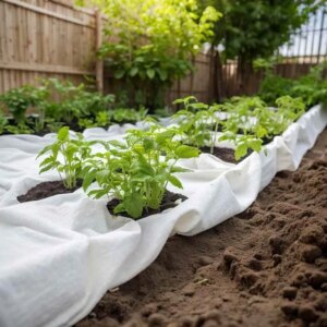 Geotextile Membrane White Polyester fiber 1 x 164.0 in Durable