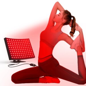 Red Light Therapy for Face 120W LED Panel Deep 660nm Near Infrared 850nm LED Light Device for Beauty Body Muscles Pain Relief
