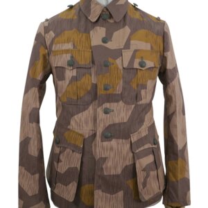 GUCA-013 WWII German Heer Splinter 41 Brown Variation Camo M41 field tunic