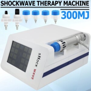 300MJ Physiotherapy Shockwave Therapy Machine For ED Treatment And Waist Back Massage Pain Relief Shock Wave Portable Massager