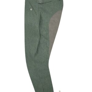 GUWB-B133 WWII German Heer M43 Field Grey Wool Mounted Troops Riding Breeches