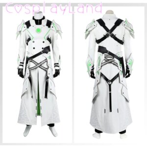 FF7 Ever Crisis Sephiroth Cosplay Costume Fantasy VII Leather Coat with Accessory Full Set Men Suit Halloween Christmas Outfit