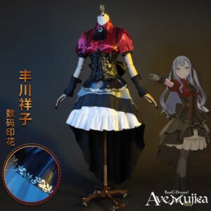Togawa Sakiko Cosplay Costume Anime BanG Dream! Avemujica Cos Oblivionis Lolita Retro Women Stage Dresses G