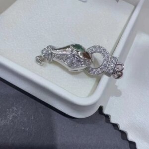 Wholesale DIY Snake Shape 925 Sterling Silver Necklace Bracelet Clasp Hook Accessories for 9-15mm Pearls 5pcs/lot