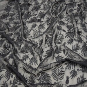 High Quality Real Silk Lace Embroidery Dress Cheongsam Cloth Thin Fabric Summer Women’s