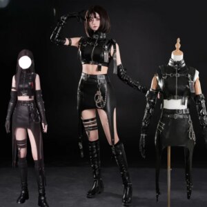 Heroines Cosplay Costume Wig Dream Prelude Uniform Skirt Love and Deepspace Abysswalker Halloween Party for Women Girls