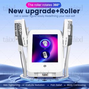 TAIXL EMS internal roller ball slimming instrument 2 in 1 body shaping machine 2025 new body fat burning and firming instrument