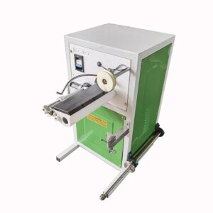 Professional automatic wire coil winding taping machine with cloth tape