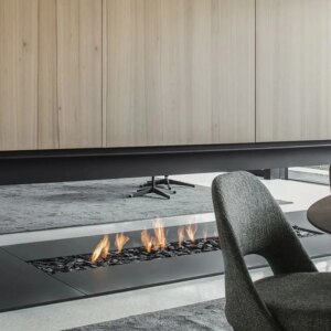 tuya wifi 1000 mm L smart burner bio ethanol kamin 220v electric fireplace