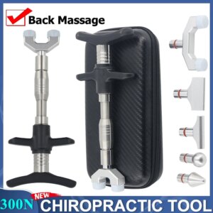 Chiropractic Adjusting Tool Back Therapy Spine Correction Gun Adjustment Spinal Vertebra Massager 300N Manual Massage Tools 2025