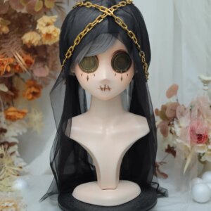 (NFD311-14)Customize Full Head With Lock Pretty Female/Girl Japanese Animego Character Kig Cosplay Kigurumi Mask Crossdress Doll