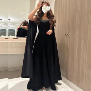 Customized Jersey Sequined Homecoming A-line Off-the-shoulder Bespoke Occasion Gown Long Dresses