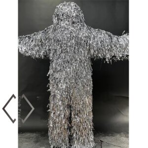 Bar performance Geely costume catwalk funny ribbon jumpsuit stage performance DS costume