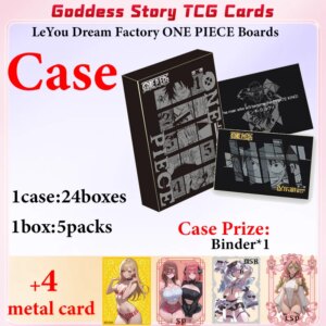 New LeYou Dream Factory ONE PIECE Boards Collection Cards Reverie World Goddess Glue Bor Nami Booster Box CCG TCG Hobby Gift