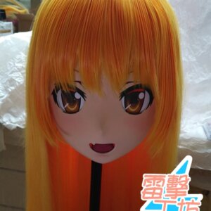 (X-KM236)Quality Handmade Female/Girl Resin Japanese Cartoon Character Animego Cosplay Kigurumi Mask Crossdresser
